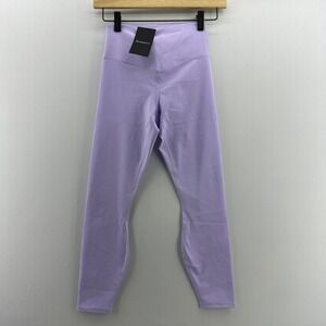 Fabletics PureLuxe High-Waisted 7/8 Leggings Lilac Lotus XS Short NWT